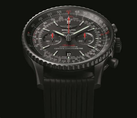 breitling navitimer 46 blacksteel replica